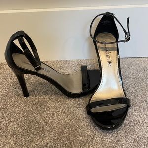 Black Ankle Strapped Heels